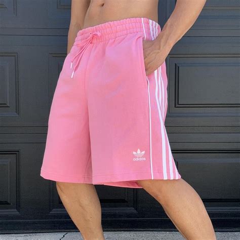 men's pink shorts adidas